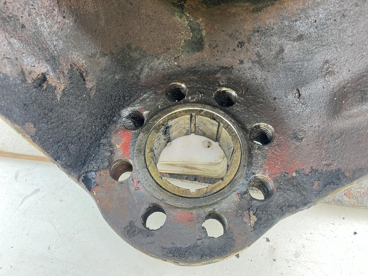 Steering knuckle for Mobile crane Krupp 70 GMT Steering knuckle axle 1: picture 8