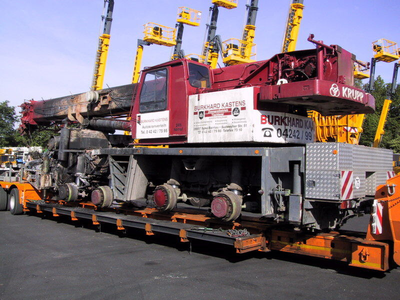 Krupp KMK 4070 for parts - Mobile crane: picture 1 Krupp KMK 4070 for parts - Mobile crane: picture 1