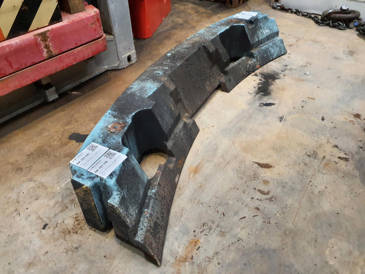 Liebherr LTM 1040/2.1 counterweight 1,8 ton - Counterweight for Mobile crane: picture 1 Liebherr LTM 1040/2.1 counterweight 1,8 ton - Counterweight for Mobile crane: picture 1