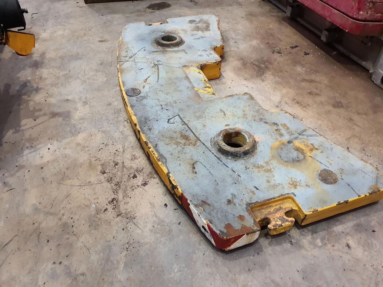Liebherr LTM 1050-1 counterweight 1,9 ton - Counterweight for Mobile crane: picture 4 Liebherr LTM 1050-1 counterweight 1,9 ton - Counterweight for Mobile crane: picture 4
