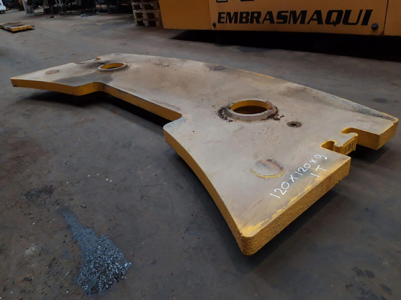 Liebherr LTM 1050-1 counterweight 1 ton - Counterweight for Mobile crane: picture 4 Liebherr LTM 1050-1 counterweight 1 ton - Counterweight for Mobile crane: picture 4