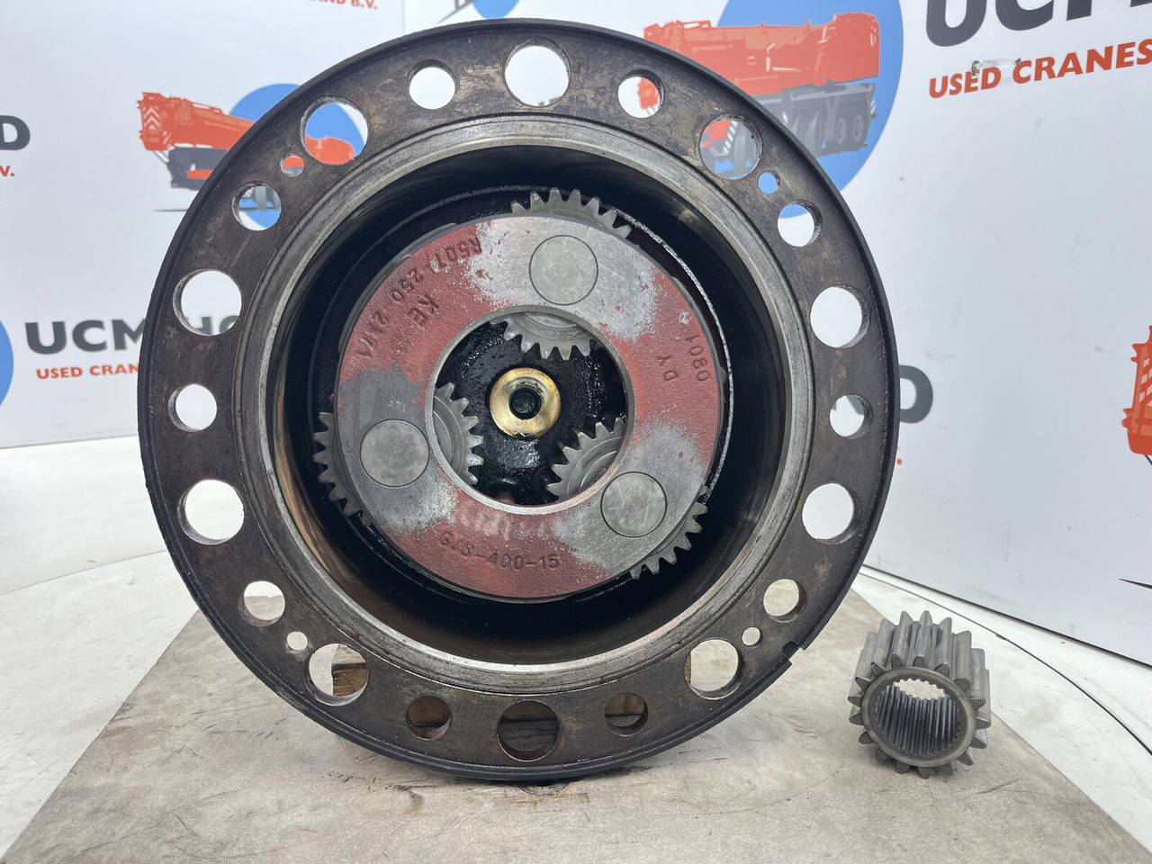 Liebherr LTM 1070 planetary gear 17-24-67-32-3pl-H127-46 - Final drive for Mobile crane: picture 4 Liebherr LTM 1070 planetary gear 17-24-67-32-3pl-H127-46 - Final drive for Mobile crane: picture 4