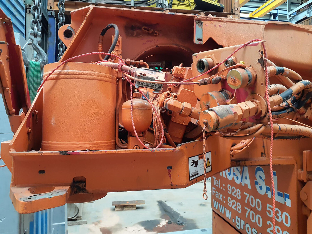 Frame/ Chassis for Mobile crane Liebherr LTM 1200/1 Upper frame: picture 8 Frame/ Chassis for Mobile crane Liebherr LTM 1200/1 Upper frame: picture 8