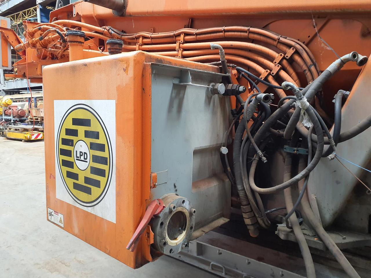 Frame/ Chassis for Mobile crane Liebherr LTM 1200/1 Upper frame: picture 10 Frame/ Chassis for Mobile crane Liebherr LTM 1200/1 Upper frame: picture 10