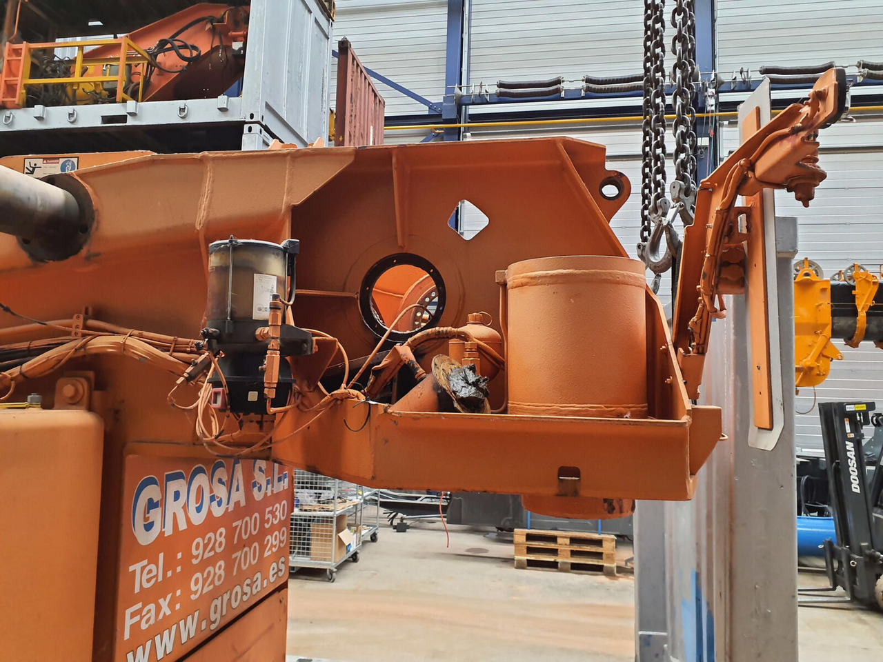 Frame/ Chassis for Mobile crane Liebherr LTM 1200/1 Upper frame: picture 7 Frame/ Chassis for Mobile crane Liebherr LTM 1200/1 Upper frame: picture 7