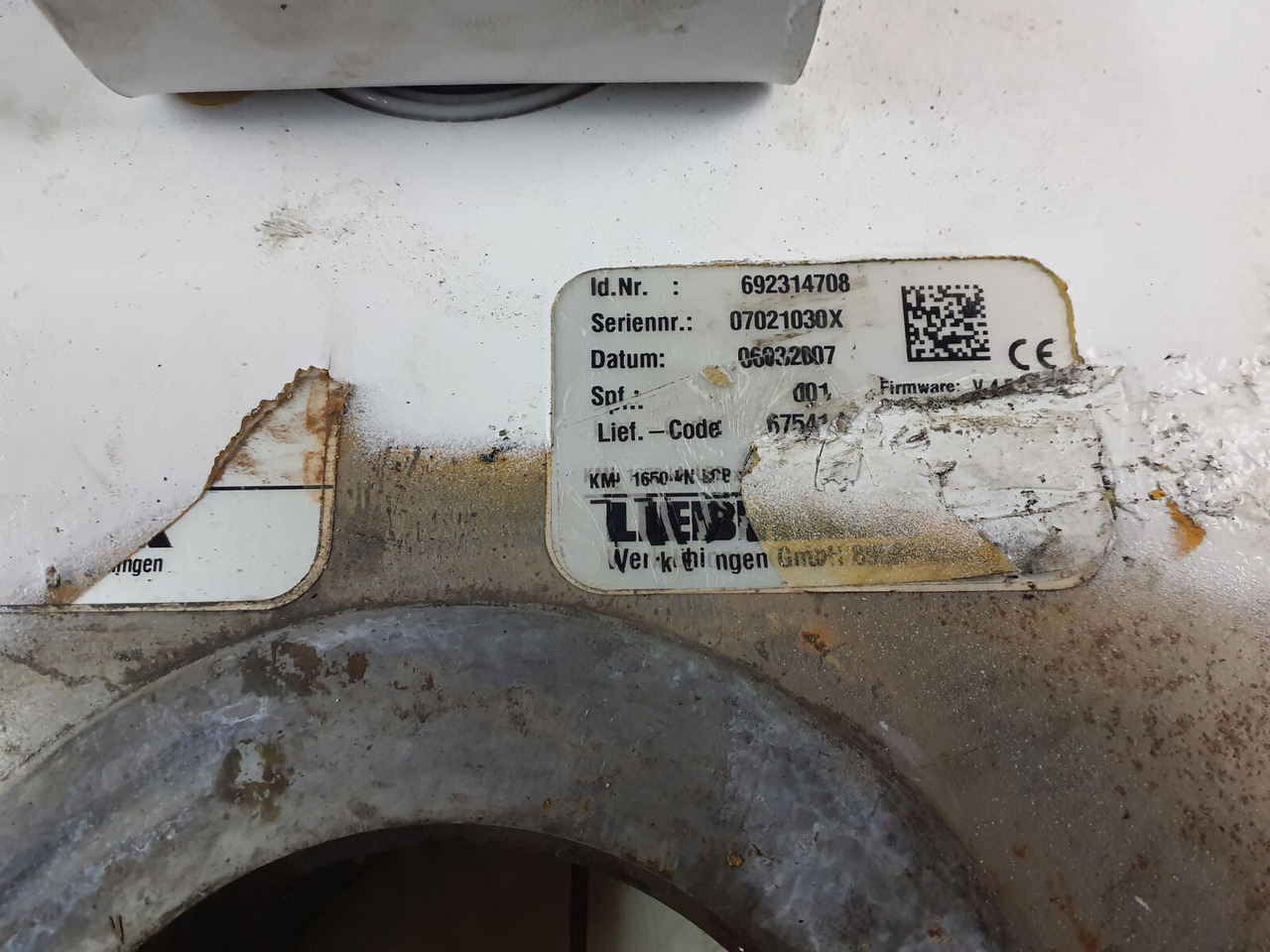 Liebherr LTM 1400-7.1 tension load cell - Sensor for Mobile crane: picture 5 Liebherr LTM 1400-7.1 tension load cell - Sensor for Mobile crane: picture 5
