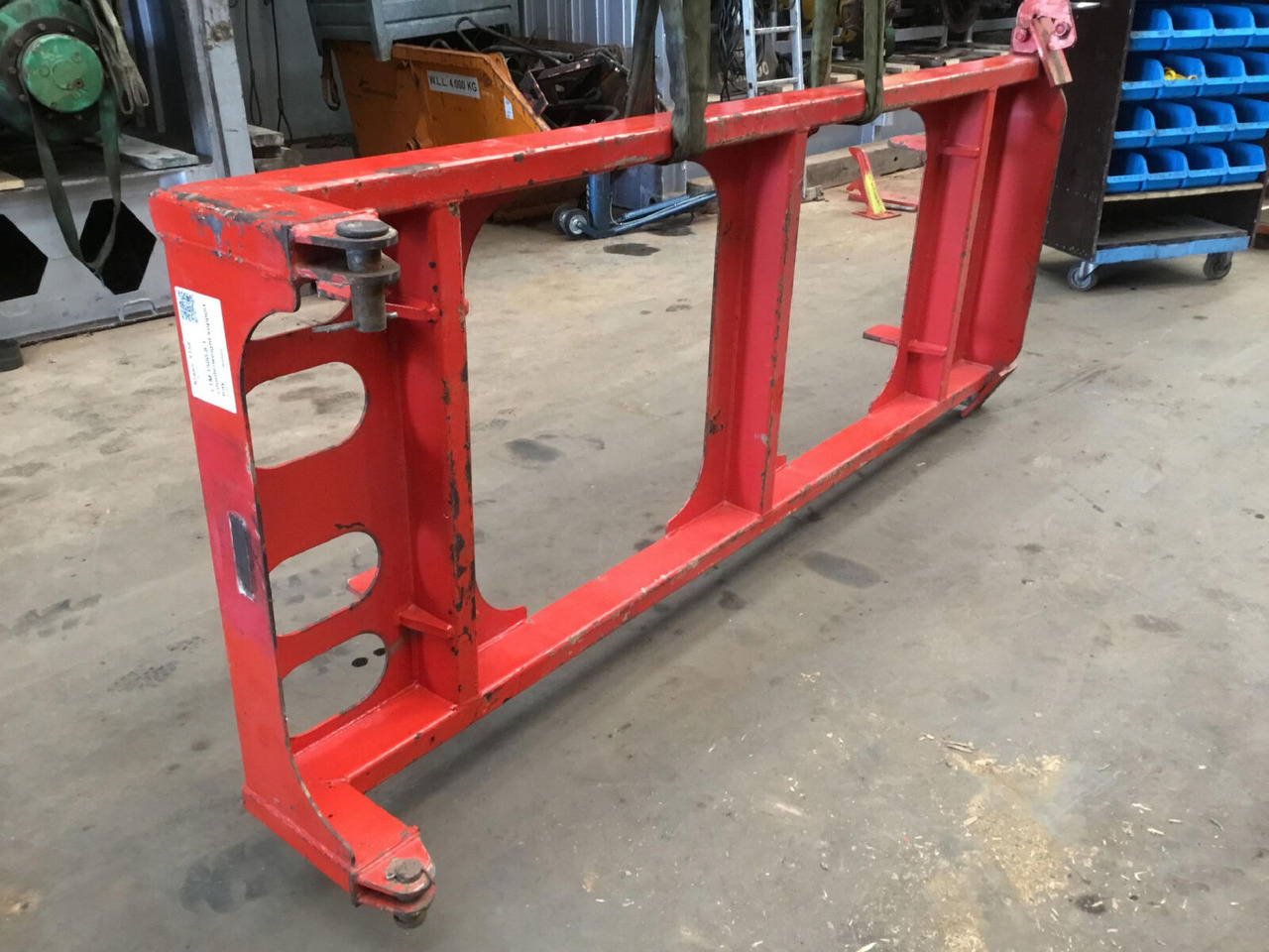 Liebherr LTM 1500-8.1 counterweight support tray - Body and exterior for Mobile crane: picture 3 Liebherr LTM 1500-8.1 counterweight support tray - Body and exterior for Mobile crane: picture 3