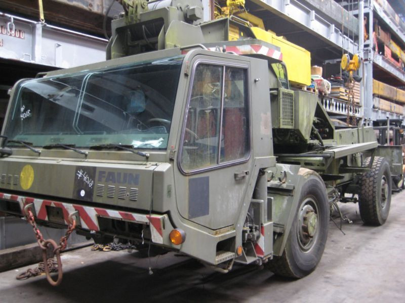 Tadano Faun RTF 25-2 for parts - Mobile crane: picture 1 Tadano Faun RTF 25-2 for parts - Mobile crane: picture 1