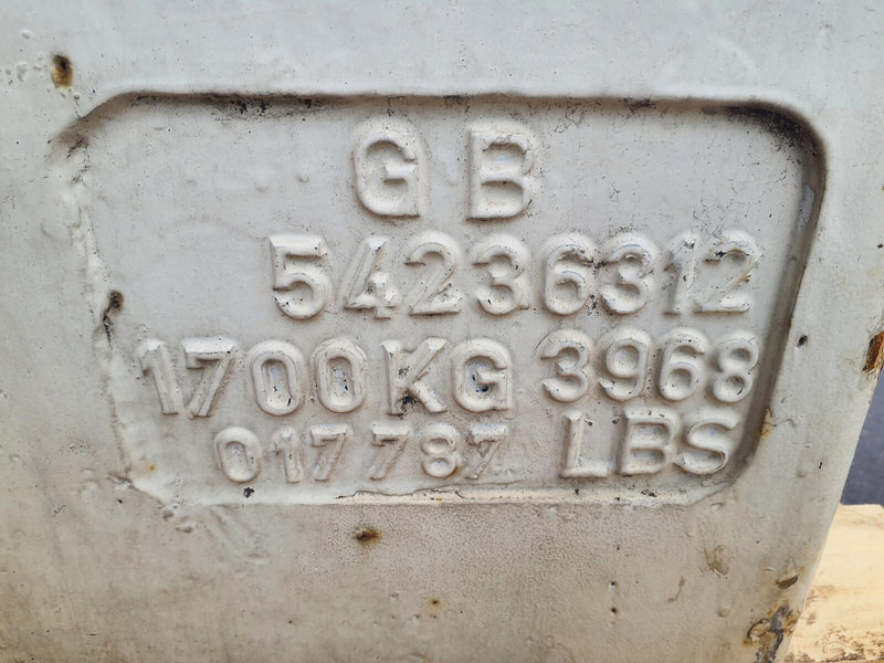 Terex Terex Demag challenger 4200 counterweight 1.7T - Counterweight for Construction machinery: picture 5 Terex Terex Demag challenger 4200 counterweight 1.7T - Counterweight for Construction machinery: picture 5