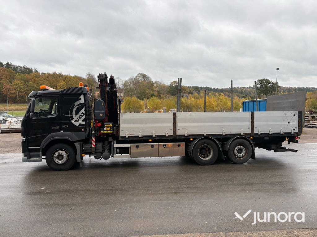 Lastbil med kran - Volvo FM 370 FASSI F155 - Dropside/ Flatbed truck, Crane truck: picture 4 Lastbil med kran - Volvo FM 370 FASSI F155 - Dropside/ Flatbed truck, Crane truck: picture 4