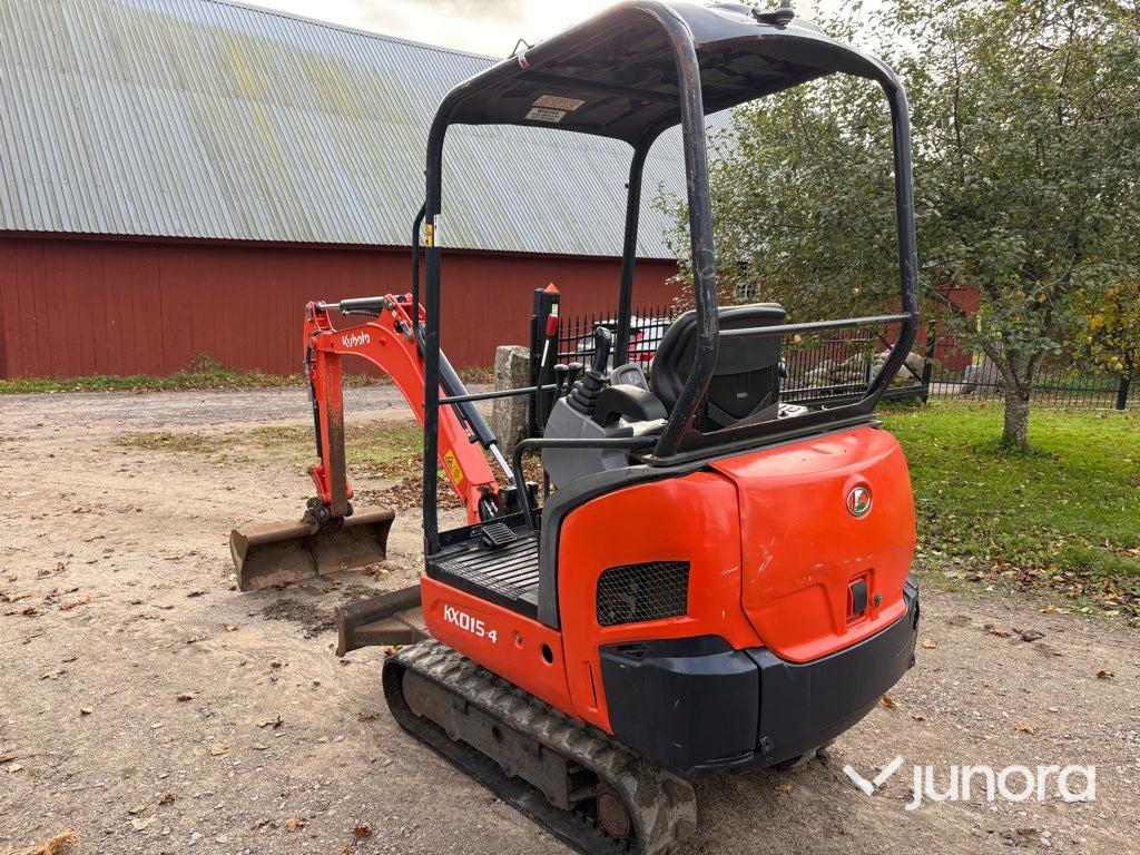 Minigrävare - Kubota KX015-4 - Mini excavator: picture 3 Minigrävare - Kubota KX015-4 - Mini excavator: picture 3