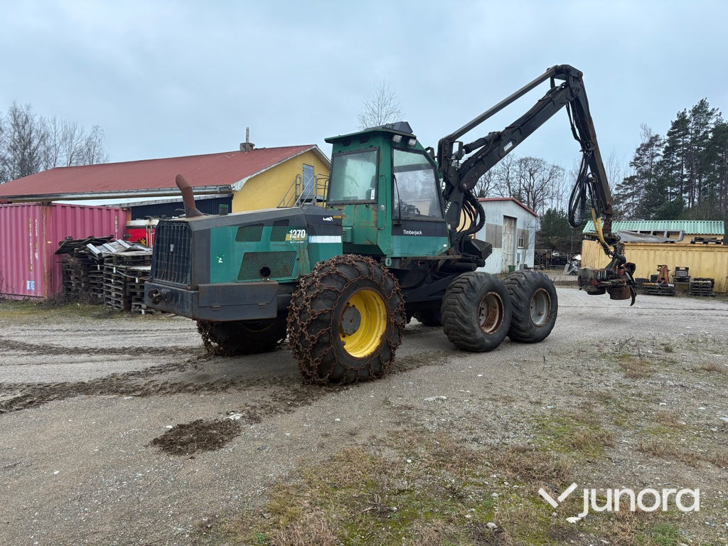Skördare – Timberjack 1270 - Forestry harvester: picture 1 Skördare – Timberjack 1270 - Forestry harvester: picture 1