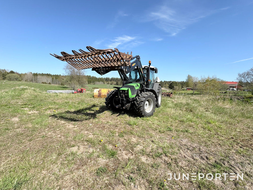 Traktor Deutz Fahr Agrofarm 430TTV med frontlastare - Farm tractor: picture 4 Traktor Deutz Fahr Agrofarm 430TTV med frontlastare - Farm tractor: picture 4