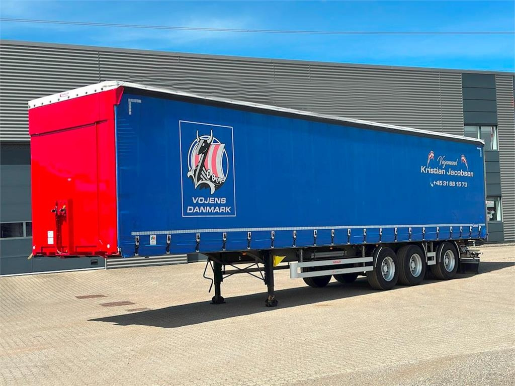 Hangler 3-aks gardintrailer hævetag + skydetag  - Curtainsider semi-trailer: picture 4 Hangler 3-aks gardintrailer hævetag + skydetag  - Curtainsider semi-trailer: picture 4