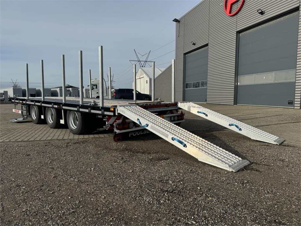 Hangler 6,90m + løse ramper - Low loader trailer: picture 1 Hangler 6,90m + løse ramper - Low loader trailer: picture 1