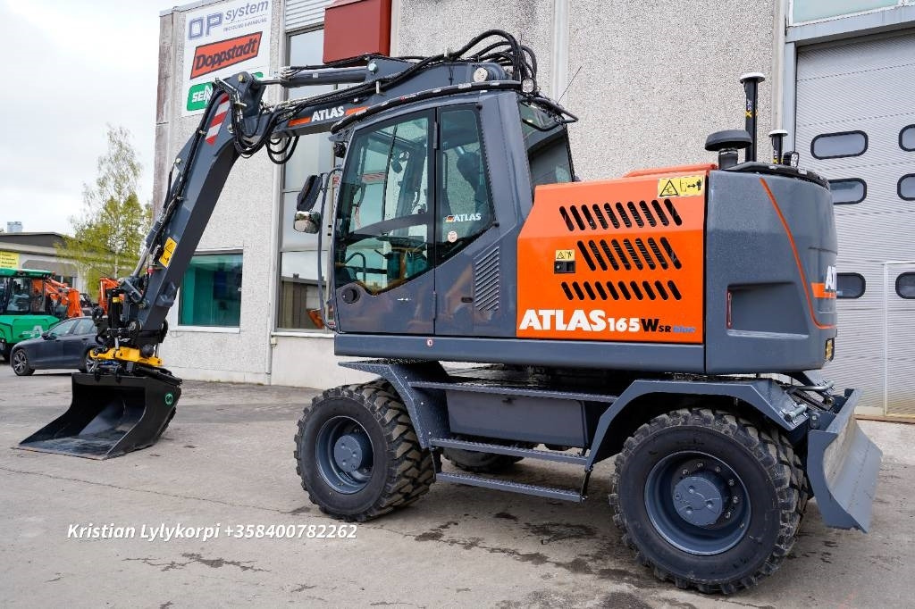 Atlas 165WSR VARUSTELTU - Wheel excavator: picture 2 Atlas 165WSR VARUSTELTU - Wheel excavator: picture 2