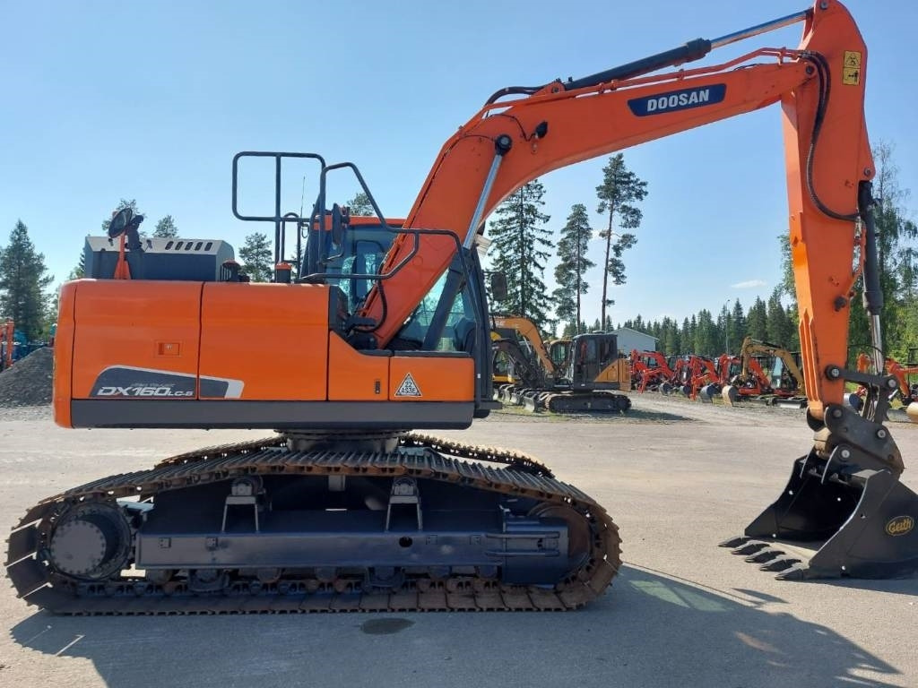 Doosan DX160LCH-5 METSÄALUSTA  - Crawler excavator: picture 5 Doosan DX160LCH-5 METSÄALUSTA  - Crawler excavator: picture 5