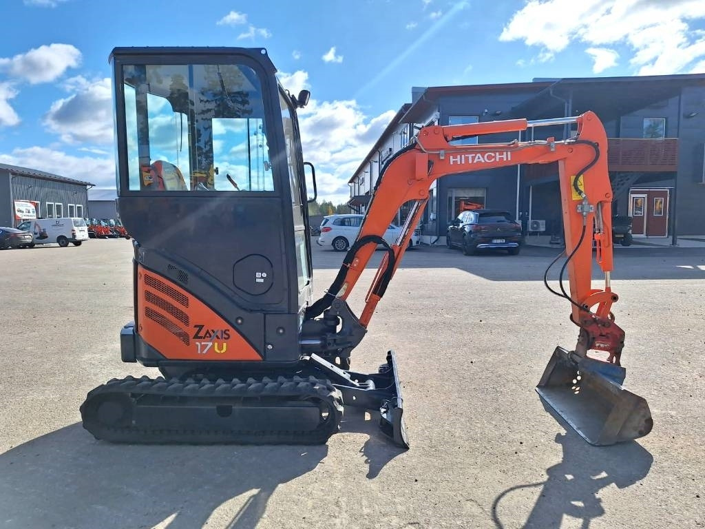 Hitachi ZX17U-2 KALLISTAJA+4-KAUHAA  - Mini excavator: picture 4 Hitachi ZX17U-2 KALLISTAJA+4-KAUHAA  - Mini excavator: picture 4