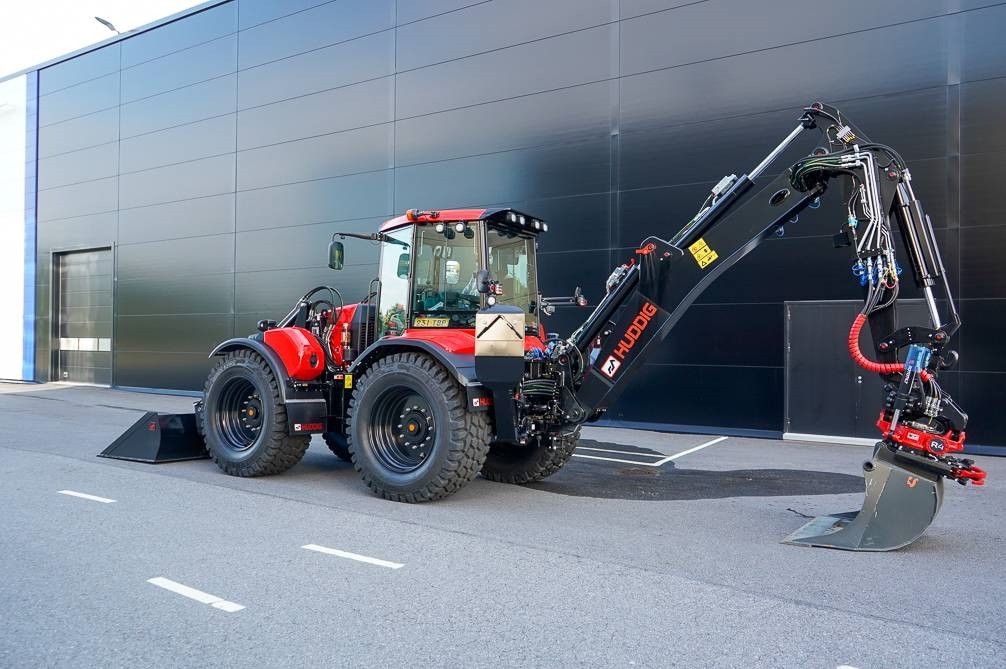 Huddig 1370 CITY - Backhoe loader: picture 4 Huddig 1370 CITY - Backhoe loader: picture 4