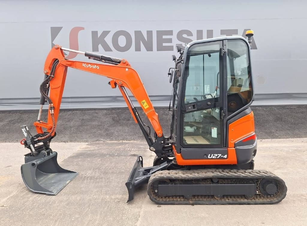 Kubota U27-4 KALLISTAJALLA, HUOLLETTU - Mini excavator: picture 1 Kubota U27-4 KALLISTAJALLA, HUOLLETTU - Mini excavator: picture 1