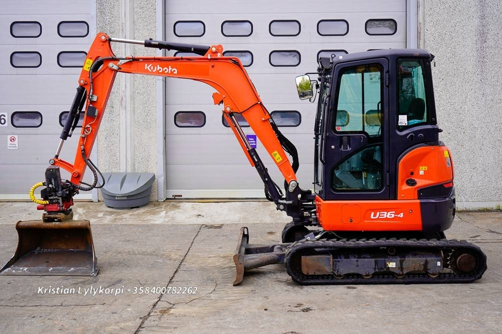 Kubota U36-4 ROTOTILTILLÄ  - Mini excavator: picture 1 Kubota U36-4 ROTOTILTILLÄ  - Mini excavator: picture 1