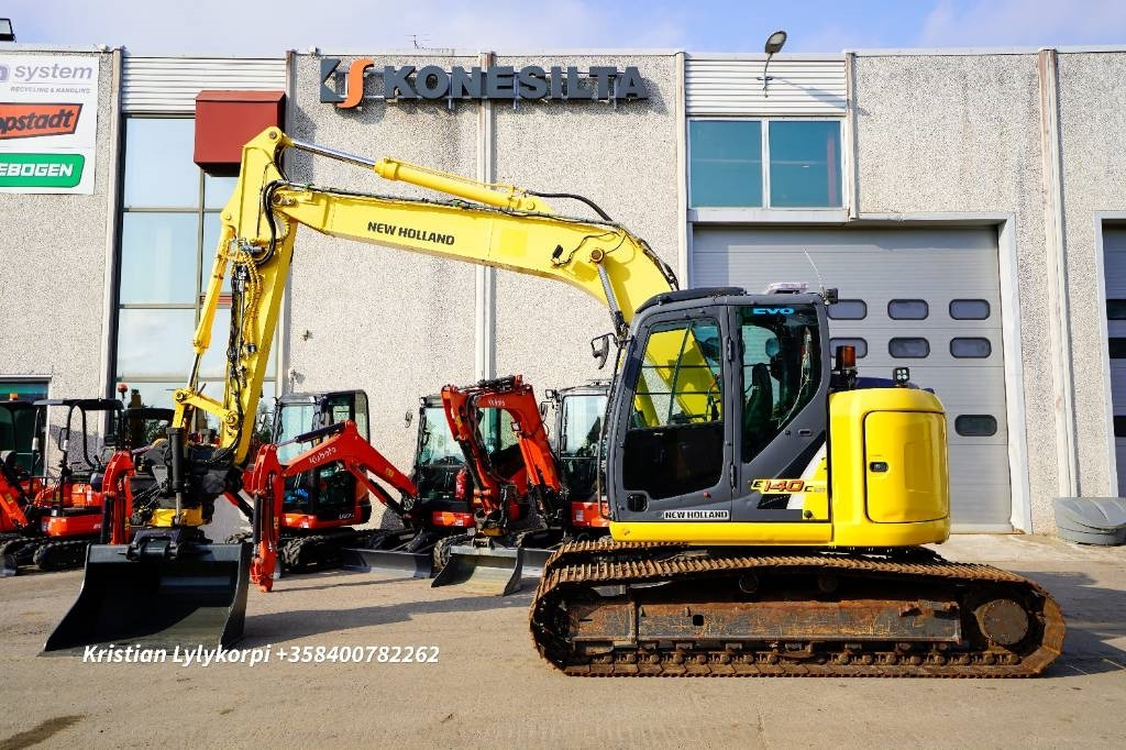 New Holland E140CSR PYÖRITTÄJÄLLÄ - Crawler excavator: picture 1 New Holland E140CSR PYÖRITTÄJÄLLÄ - Crawler excavator: picture 1