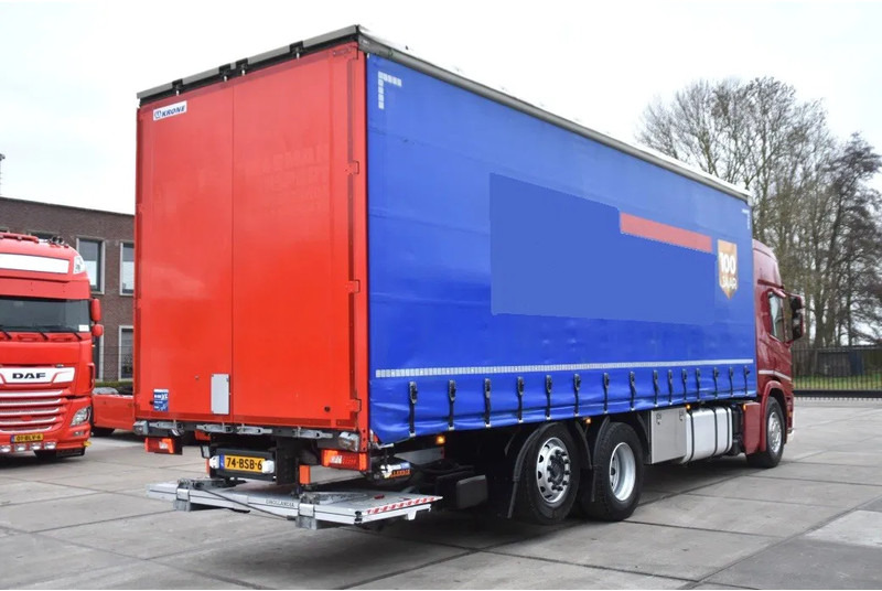 Scania P280 NGS 6X2*4 - NEW TACHO - SLIDING CURTAINS/ROOF - 251 TKM - WHEELBASE: 515 CM - DHOLLANDIA - TOP CONDITION - - Curtainsider truck: picture 3 Scania P280 NGS 6X2*4 - NEW TACHO - SLIDING CURTAINS/ROOF - 251 TKM - WHEELBASE: 515 CM - DHOLLANDIA - TOP CONDITION - - Curtainsider truck: picture 3