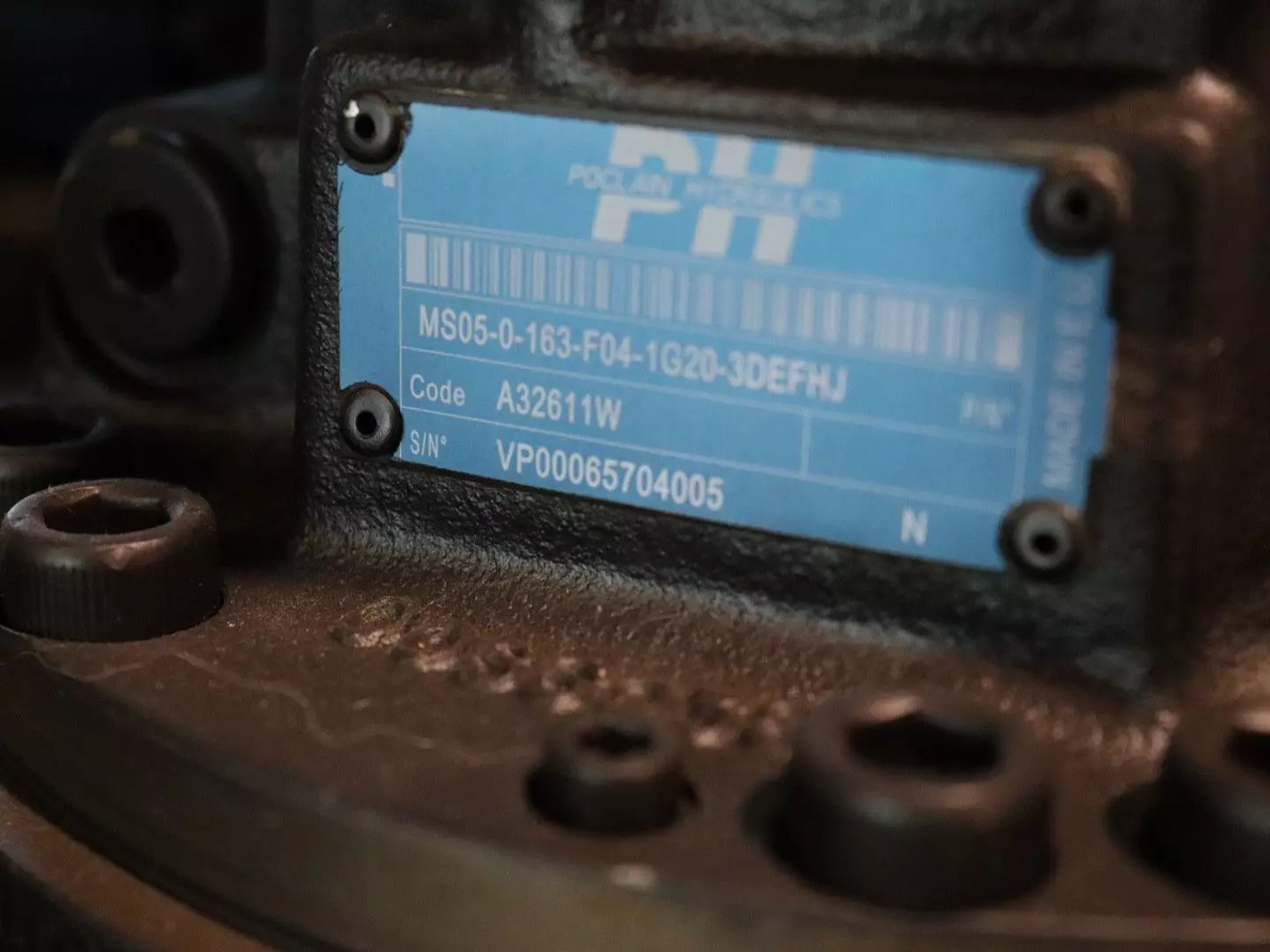 POCLAIN MS05-2-163-F04-1G20-3DEFHJ - Hydraulic motor for Construction machinery: picture 2 POCLAIN MS05-2-163-F04-1G20-3DEFHJ - Hydraulic motor for Construction machinery: picture 2