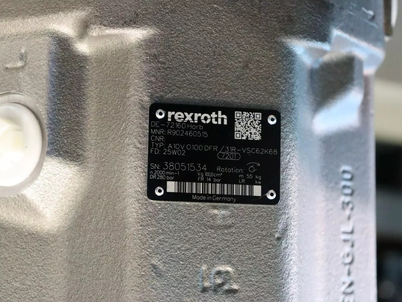 REXROTH A10VO100DFR/31R-VSC62K68 - Hydraulic pump for Construction machinery: picture 4 REXROTH A10VO100DFR/31R-VSC62K68 - Hydraulic pump for Construction machinery: picture 4