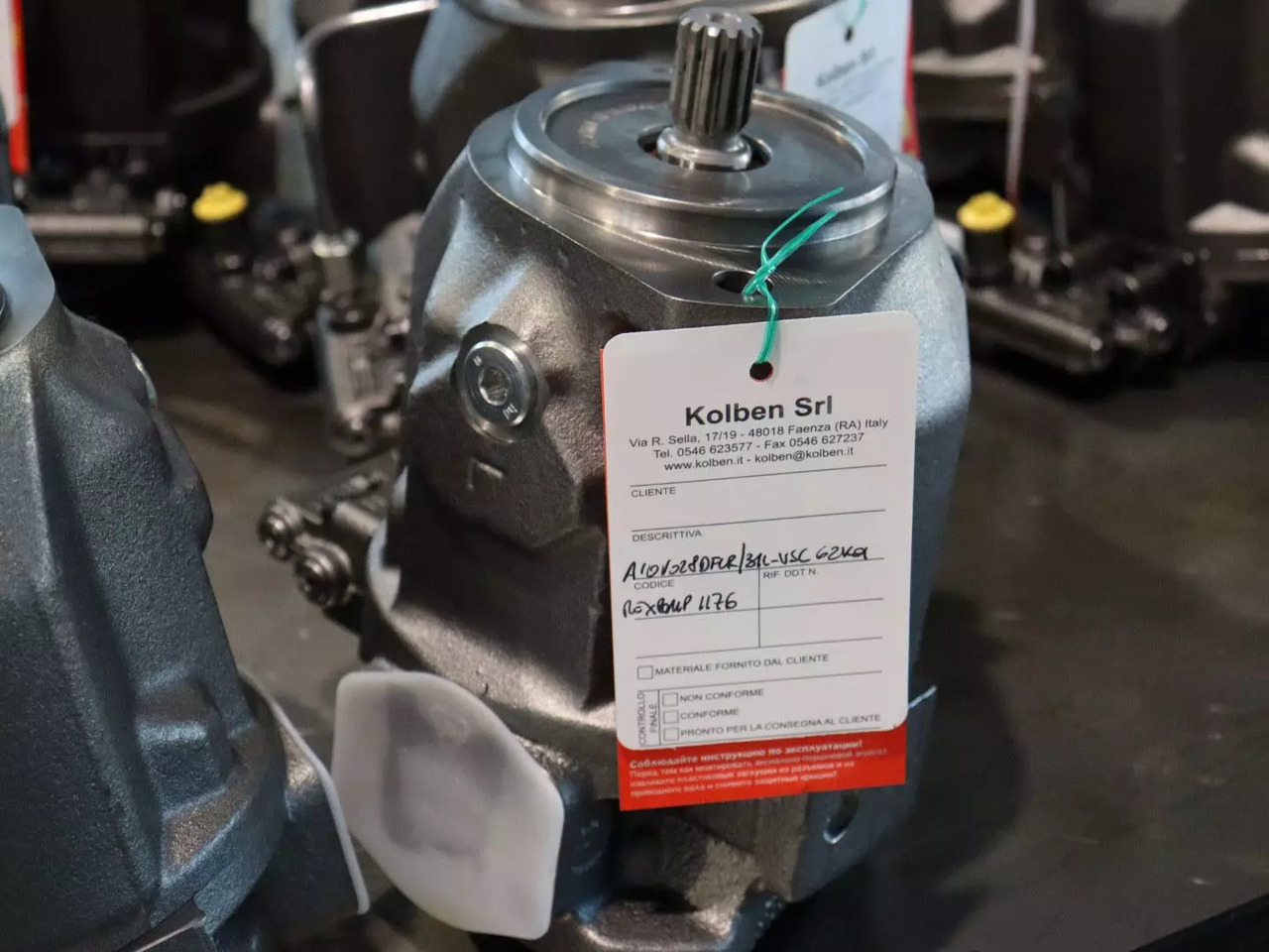 REXROTH A10VO28DFLR/31L-VSC62K01 - Hydraulic pump for Construction machinery: picture 1 REXROTH A10VO28DFLR/31L-VSC62K01 - Hydraulic pump for Construction machinery: picture 1