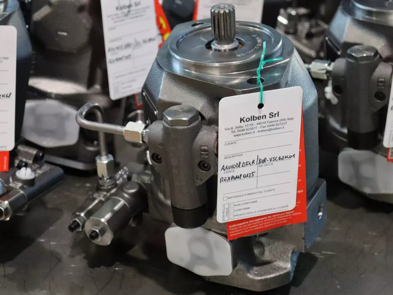 REXROTH A10VO28DFLR/31R-VSC62K01 - Hydraulic motor for Construction machinery: picture 1 REXROTH A10VO28DFLR/31R-VSC62K01 - Hydraulic motor for Construction machinery: picture 1