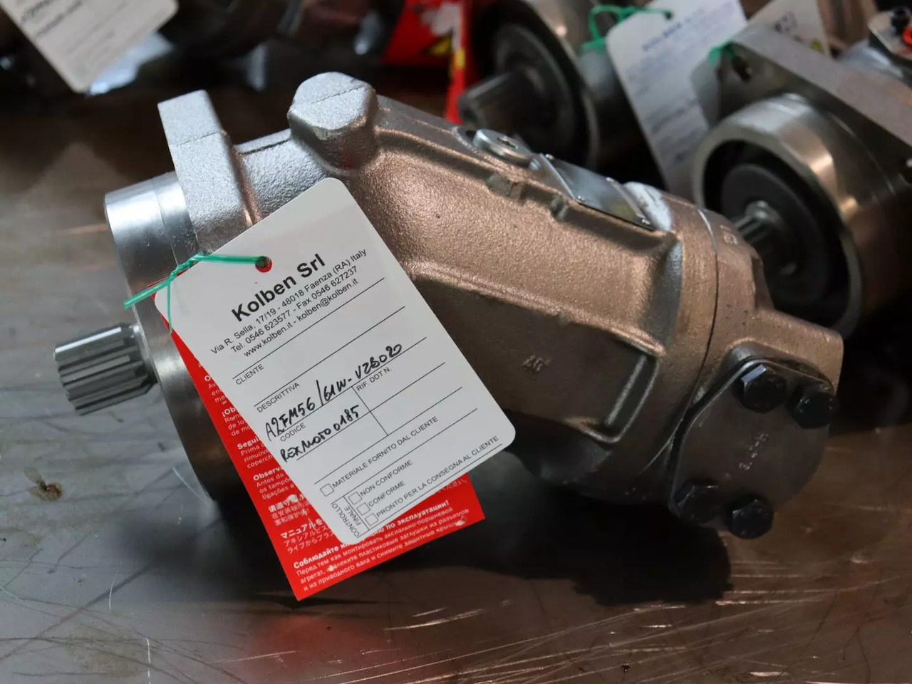 REXROTH A2FM56/61W-VZB020 - Spare parts for Construction machinery: picture 1 REXROTH A2FM56/61W-VZB020 - Spare parts for Construction machinery: picture 1