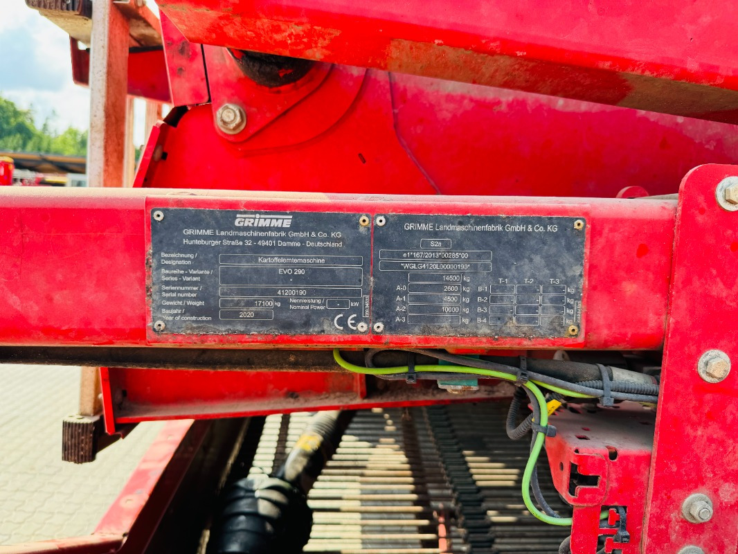 GRIMME EVO 290 AirSep - Potato harvester: picture 2 GRIMME EVO 290 AirSep - Potato harvester: picture 2