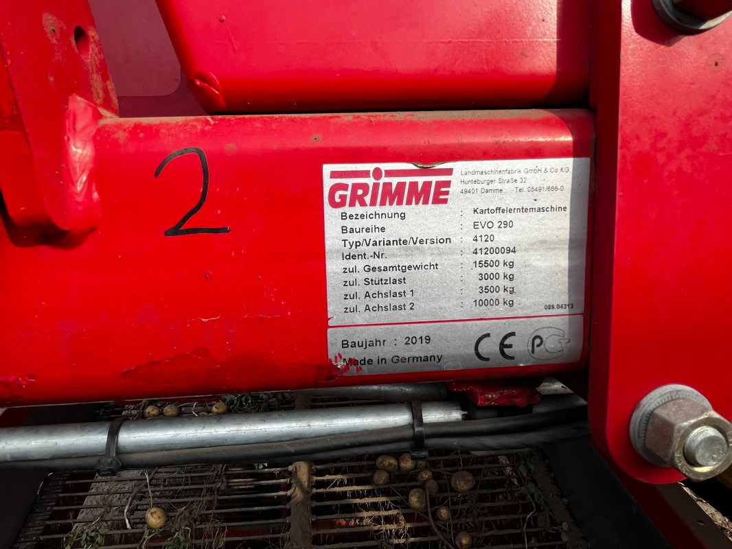 Grimme EVO 290 ClodSep - Harvester: picture 2 Grimme EVO 290 ClodSep - Harvester: picture 2