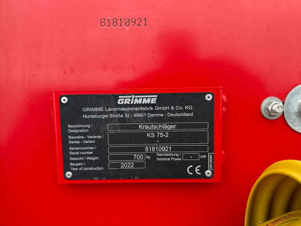 Grimme KS 75-2 - Harvester: picture 2 Grimme KS 75-2 - Harvester: picture 2