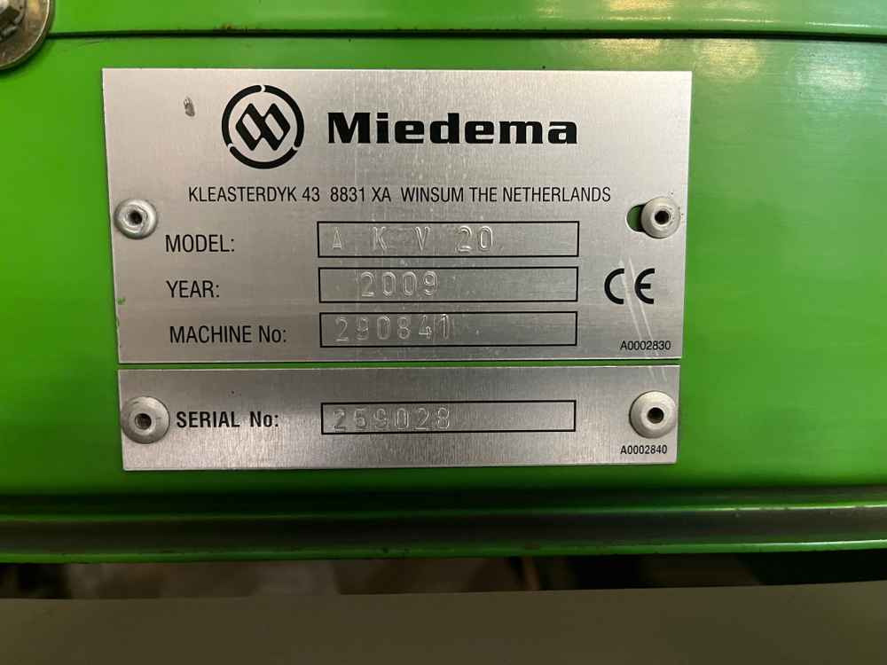 Dewulf AKV 20 - Storage equipment: picture 4 Dewulf AKV 20 - Storage equipment: picture 4