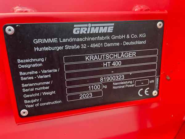 Harvester Grimme VARITRON 470 GEN III MS 75: picture 21