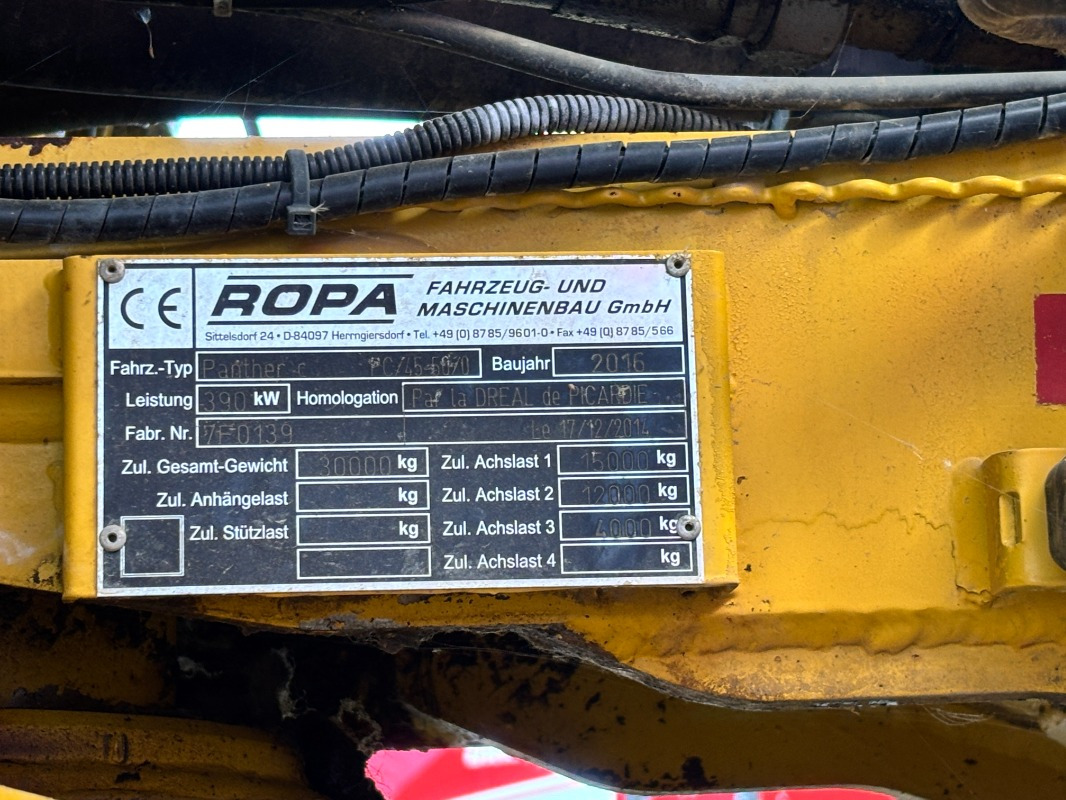 ROPA PANTHER I - Harvester: picture 1 ROPA PANTHER I - Harvester: picture 1