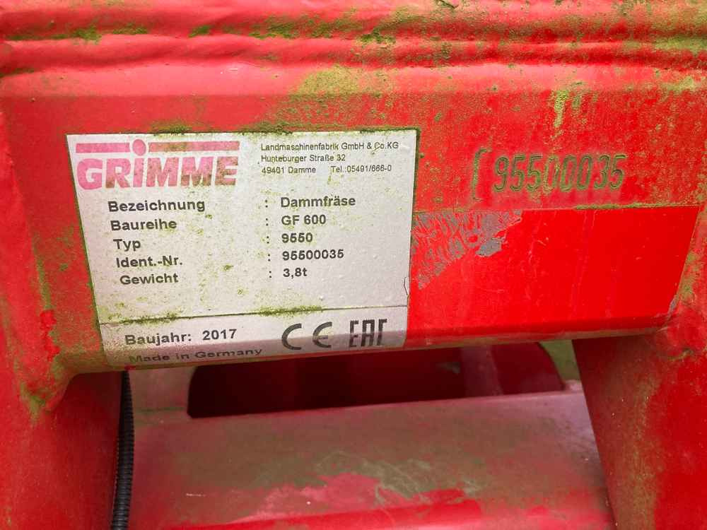 Grimme Grimme, GF600, 6 Row/3Bed Tilla, Rotovator - Harvester: picture 2 Grimme Grimme, GF600, 6 Row/3Bed Tilla, Rotovator - Harvester: picture 2