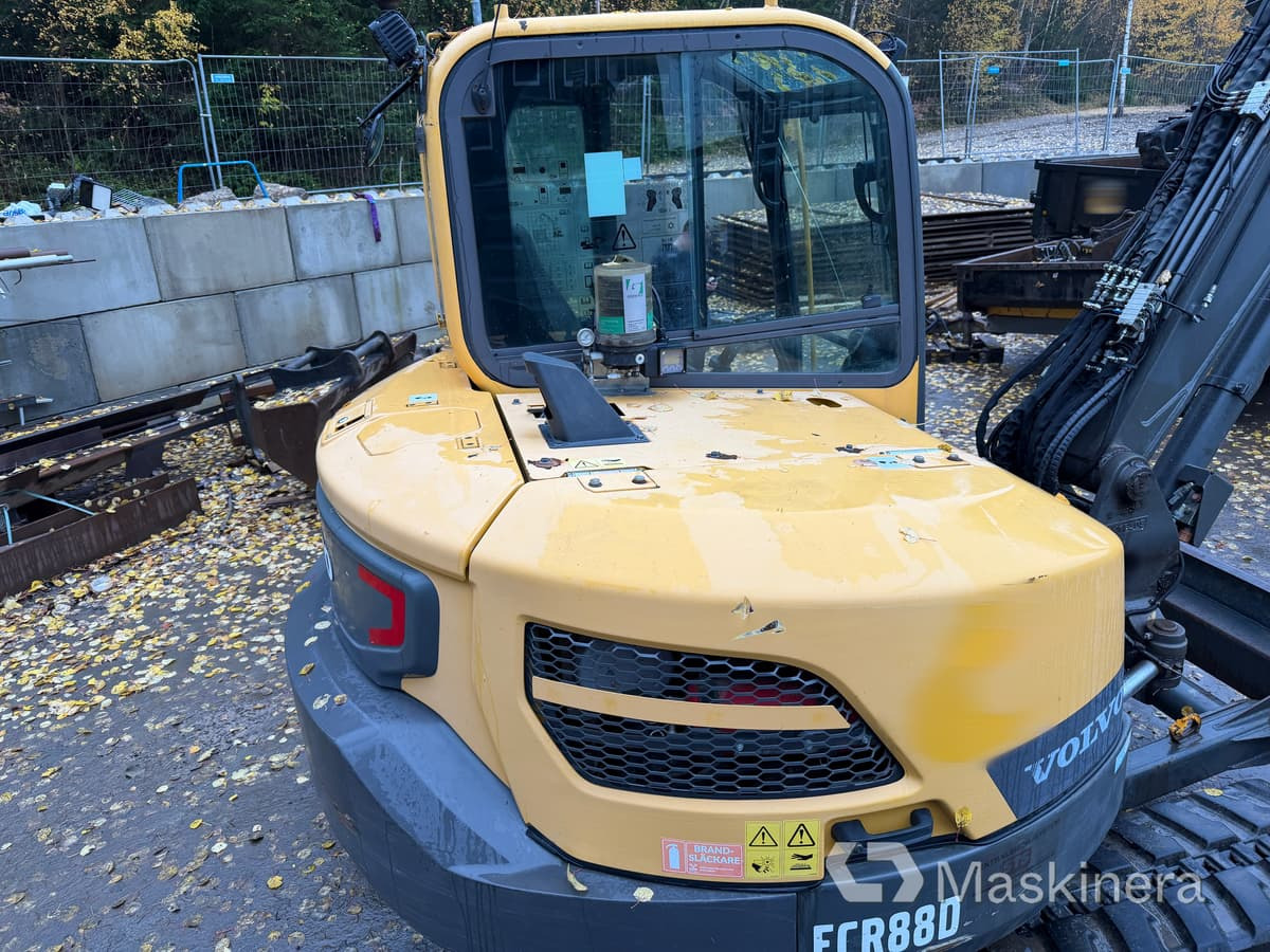 Crawler excavator Grävmaskin Volvo ECR88D med tillbehör: picture 43 Crawler excavator Grävmaskin Volvo ECR88D med tillbehör: picture 43