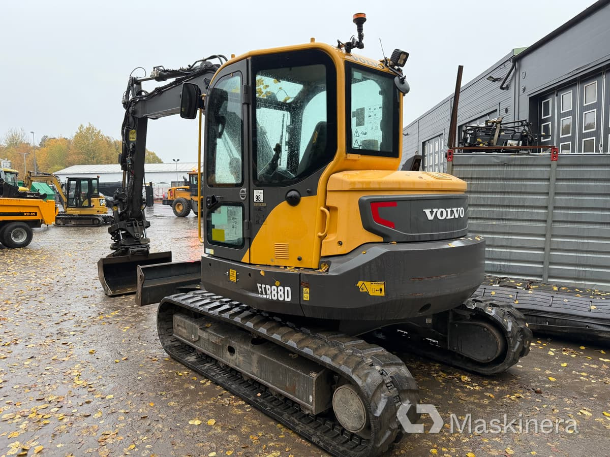 Crawler excavator Grävmaskin Volvo ECR88D med tillbehör: picture 6 Crawler excavator Grävmaskin Volvo ECR88D med tillbehör: picture 6