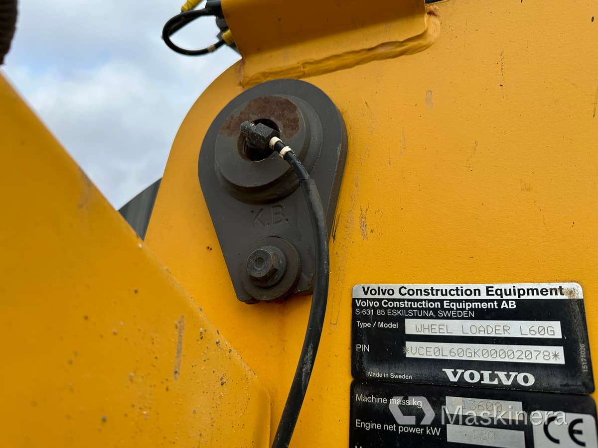Wheel loader Hjullastare Volvo L60G [ Copy ]: picture 48