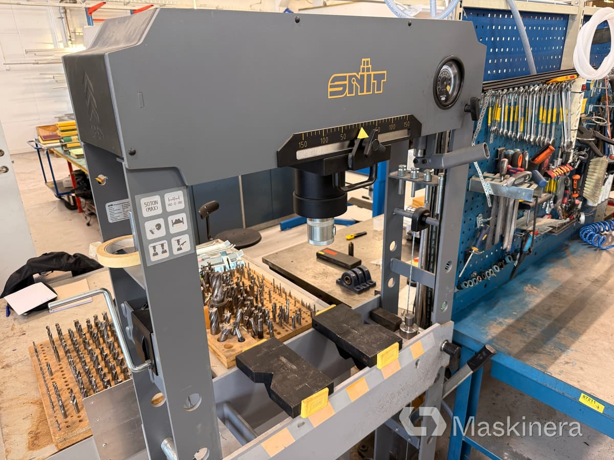 SNIT SP-50HAM/987SP50HAM Verkstadspress 50ton Snit sp-50 ham - Industrial equipment: picture 1 SNIT SP-50HAM/987SP50HAM Verkstadspress 50ton Snit sp-50 ham - Industrial equipment: picture 1