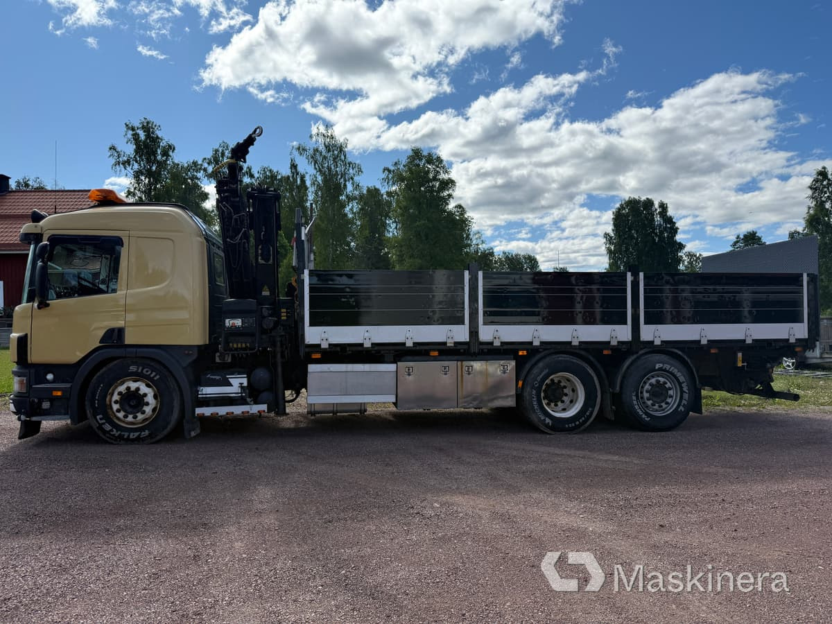Kranbil Scania 114G - Crane truck, Dropside/ Flatbed truck: picture 2 Kranbil Scania 114G - Crane truck, Dropside/ Flatbed truck: picture 2