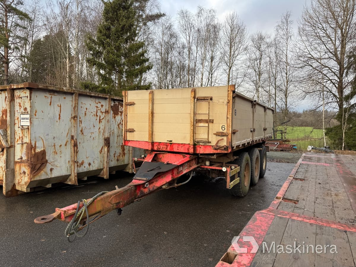 Tridemkärra Kilafors SKB3-T58 (Rep. objekt) - Dropside/ Flatbed trailer: picture 1 Tridemkärra Kilafors SKB3-T58 (Rep. objekt) - Dropside/ Flatbed trailer: picture 1