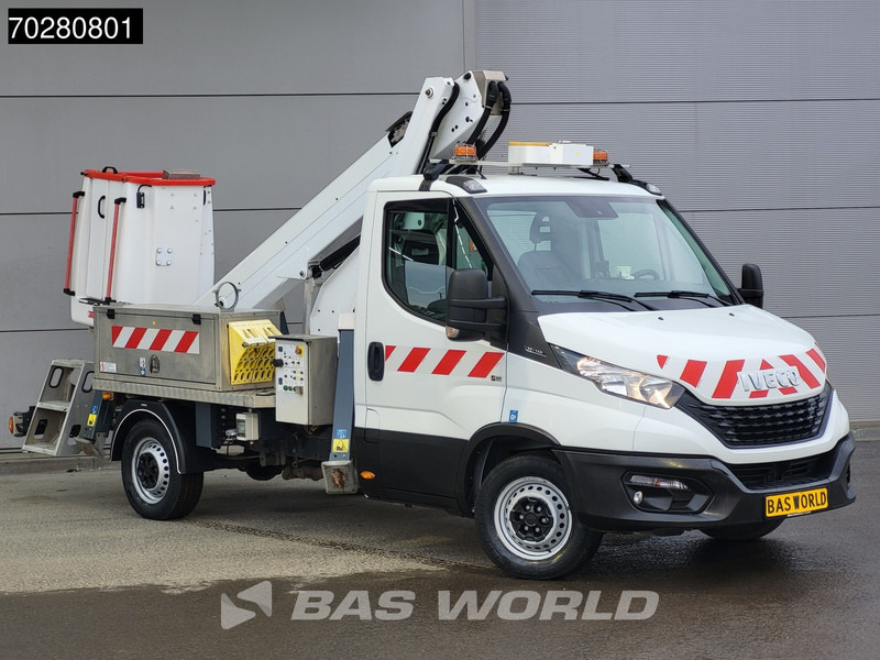 Iveco Daily 35S14 Hoogwerker 14meter werkhoogte 4xGestempeld 292 Arbeidsuren Airco Cruise Euro6 Hubarbeitsbühne France Elevateur 1Personen A - Commercial vehicle: picture 3 Iveco Daily 35S14 Hoogwerker 14meter werkhoogte 4xGestempeld 292 Arbeidsuren Airco Cruise Euro6 Hubarbeitsbühne France Elevateur 1Personen A - Commercial vehicle: picture 3