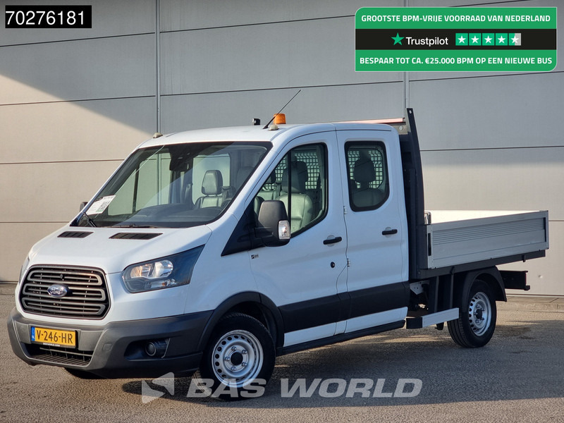 Ford Transit 105pk Open Laadbak Dubbel Cabine Trekhaak Navi Airco Pritsche Pickup Open Box Airco Dubbel cabine Trekhaak - Open body delivery van: picture 1 Ford Transit 105pk Open Laadbak Dubbel Cabine Trekhaak Navi Airco Pritsche Pickup Open Box Airco Dubbel cabine Trekhaak - Open body delivery van: picture 1