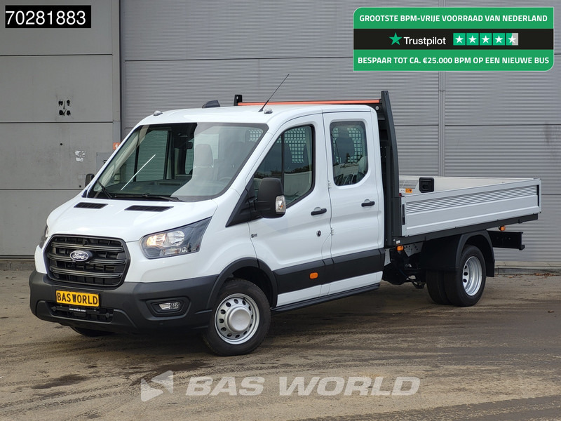 Ford Transit 165pk Automaat Dubbel Cabine Open Laadbak 3,5t Trekhaak Dubbellucht 165PK Airco Cruise Camera Parkeersensoren Euro6 Pritsche Pic - Open body delivery van: picture 1 Ford Transit 165pk Automaat Dubbel Cabine Open Laadbak 3,5t Trekhaak Dubbellucht 165PK Airco Cruise Camera Parkeersensoren Euro6 Pritsche Pic - Open body delivery van: picture 1