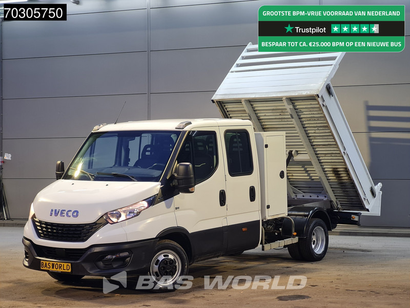 Iveco Daily 35C14 Dubbel Cabine Kipper met Kist Dubbellucht 3,5t Trekhaak Airco Cruise Euro6 Tipper Benne Kieper Airco Trekhaak Cruise contr - Tipper van: picture 1 Iveco Daily 35C14 Dubbel Cabine Kipper met Kist Dubbellucht 3,5t Trekhaak Airco Cruise Euro6 Tipper Benne Kieper Airco Trekhaak Cruise contr - Tipper van: picture 1
