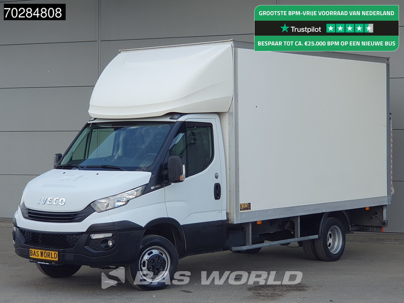 Iveco Daily 35C14 Laadklep Dubbellucht Bakwagen Airco Cruise Euro6 Meubelbak Koffer 21m3 Airco Cruise control - Closed box van: picture 1 Iveco Daily 35C14 Laadklep Dubbellucht Bakwagen Airco Cruise Euro6 Meubelbak Koffer 21m3 Airco Cruise control - Closed box van: picture 1